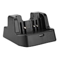 Miniatyrbillede 2 af 5: 8R CD-41 Desktop Hurtigoplader DC4.4V Hurtigopladning Walkie Talkie Batteriopladningsbase