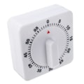 Miniatyrbild 1 av 8: Visuell Matlagnings Timer, Högljudd Mekanisk Kökstimer Utan Batterier, Enkel Enfärgad Design För Matlagning, Bakning, Tidshantering