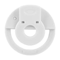 Miniatyrbillede 1 af 2: USB-opladning Selfie LED-lys Bærbar telefon Selfie-lampe Lysende klipslampe til iPhone (hvid)
