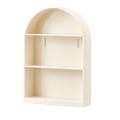 Miniatyrbillede 2 af 5: Vægmonteret udstillingsmontre Blind Box Figurer Display Case Håndværk Opbevaringsdisplay Stativ Støvfri Dukke Legetøjsopbevaringsboks, Beige