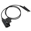 Miniatyrbillede 8 af 8: Radio Walkie Talkie Adapterkabel Push to Talk U94 PTT Headset-stik til Motorola GP140 GP320 GP328 GP338 GP340