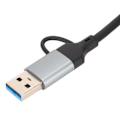 Miniatyrbild 3 av 5: USB 3.0 Splitter Typ C Dockingstation Flera Portar Dator Hub Drive Free USB Expander