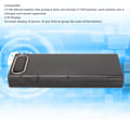 Miniatyrbillede 7 af 8: 8x21700 Batteriboks Svejsefri Powerbank Boks Kit DIY Batterioplader Ydre Etui 22.5W Hurtigopladning Sort