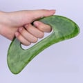 Miniatyrbild 5 av 5: Lättviktig Bärbar Gua Sha Massageverktyg med Bågdesign, Harts Material Lymfdränage Massager för Avslappning av Muskelspänningar, Slät Yta Djup