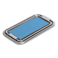 Miniatyrbilde 2 av 5: Finger Ring Mobiltelefon Holder Stativ 360° Rotasjon Metall Ring Spenne MultiAngle Håndgrep(Sølv )