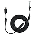 Miniatyrbillede 2 af 3: USB 4Pin Gamepad Kabel Udskiftning Wire Breakaway Adapter Til Xbox 360 (Sort)