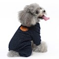 Miniatyrbillede 1 af 5: Hjemmehundeklæder flanel pyjamas kæledyr heldragt pyjamas kæledyr clo