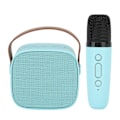 Pikkukuva 2 / 5: Mini-karaoke-kone langattomalla mikrofonilla, kannettava Bluetooth-kaiutin lapsille ja aikuisille