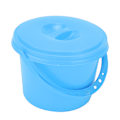 Miniatyrbillede 2 af 8: Multifunktion Maling Pensel Tub Plast 2 Rum Skovl med Paletter til Farveblanding (YJ004 Blå)