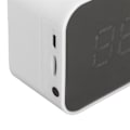 Miniatyrbillede 3 af 5: Trådløs Bluetooth-højttaler Multifunktion Støjreducerende Temperaturvisning Stemmeudsendelse FM-radio Spejl Vækkeur