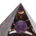 Miniatyrbilde 3 av 5: 5cm Orgonitt Pyramide for Positiv Energi Healing Krystall Pyramide Meditasjon Orgonitt Pyramider Chakra Stjernetegn Energi Generator