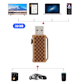 Miniatyrbild 4 av 8: USB-minne Portabelt Rutmönster Tryck-Dra Tumminne för Informationslagring Dataöverföring PC Telefon Rutnät 32GB