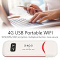Miniatyrbillede 7 af 8: Bærbar WIFI-understøttelse 10 brugere Høj hastighed Stabilt signal WPA WPA2-kryptering Hvid WiFi-router til hjem Rejser Kontor Til Asien Sydøstasien