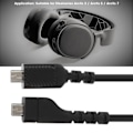 Pikkukuva 3 / 5: 1,5 m / 4,9 jalkaa kuulokkeiden äänikaapeli OFC-kuparilanka Plug and Play Steelseries Arctis 3 / 5 / 7