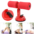 Miniatyrbillede 5 af 5: Crunches Assistent Sit Up Hjælpemiddel Talje Fedt Reducerer Husholdning Mave Fitness Udstyr(Rød )