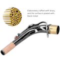 Miniatyrbilde 6 av 7: Alto Saksofon Albue Bøy Nakke Rør Musikk Instrument Tilbehør B75 18 X 2 X 8 cm