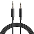 Miniatyrbillede 2 af 5: TPE sort bærbart gaming headset hovedtelefon lydkabel med 3,5 mm stik til Logitech Astro A10/A40/A30/A50