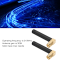 Pikkukuva 6 / 8: 2 kpl WIFI-antenni SMA-uros sisäpuolinen neula 315MHz 3DBI vedenpitävä 50W 360° pyörivä liitosverkkoantenni kyynärpää