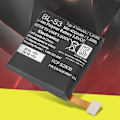 Miniatyrbillede 5 af 5: Ur Watch Lithium Li Ion Polymer Batteri Udskiftning til LG G Watch R W110 W150 Urbane( )