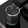 Miniatyrbilde 3 av 8: Enhånds mekanisk tastatur Multifunksjon 6-tasters Mini Gaming Keypad Snarvei Programmerbar tastatur med knott(Matt Svart Blank Svart )