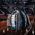 Miniatyrbild 7 av 7: Sportbollsväska med Moderiktig Mönsterdesign, Ultralätt Reseryggsäck med Justerbar Axelrem för Basketboll Fotboll Volleyboll Träning
