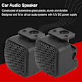 Miniatyrbillede 7 af 8: Par af Super Power Loud Square Bil Audio Højttaler Diskant Universal