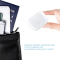 Pikkukuva 7 / 8: Langattomat latauskotelot tukevat langallista ja langatonta latausta Bluetooth-kuulokkeiden latauskotelo IOS-kuulokkeille Pro A003P