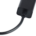 Pikkukuva 4 / 8: USB C - Ethernet-sovitin, jossa valo USB Type C - RJ45 Gigabit-kaapelimuunnin tabletille, musta