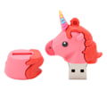 Miniatyrbillede 1 af 5: USB 2.0 Flash Drive - Pink Cartoon Udseende - Dataopbevaringsværktøj - Praktisk gave til familie og venner