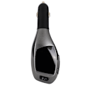 Miniatyrbillede 2 af 2: USB Bilmonteret Bluetooth Digital Display FM MP3 Musikafspiller med U Disk TF Kortslot