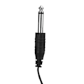 Miniatyrbillede 3 af 8: Violin Pickup Clip On Design 1/4in Jack Eliminerer Støj Violin Pickup Tilbehør Sort 2.5m Kabel