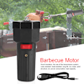 Miniatyrbillede 4 af 5: 5V Solid Konstruktions Grill Rotator Motor BBQ Holder Stegebeslag med USB Boost Wire