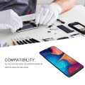Miniatyrbild 5 av 5: Skärmmontering Byte 6.4in Touch Display Reparation med Ram Full Tillbehör för A20 A205 SM A205F DS A205FN A205GN DS A205YN A205G DS SM A205W