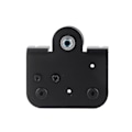 Miniatyrbillede 3 af 8: Bagplade i sort metal til 3D-printerekstruder med remskive til Ender3 V2