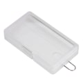 Miniatyrbillede 1 af 5: 5 stk. bærbar hård PP gennemsigtig kasseholder opbevaringsboks til 8 x AAA batterier med krog