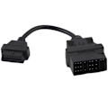 Miniatyrbillede 1 af 5: 22-bens til 16-bens OBD2-adapterkabel til diagnostisk kabel