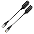 Miniatyrbild 1 av 5: 1 par HD CVI/AHD/TVI passiv transceiveradapter sändare video Balun CCTV UTP BNC Cat5