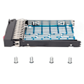 Miniatyrbild 2 av 8: Hårddiskfack med god stabilitet 2,5 tum SAS SATA HDD-fack Caddy Hårddiskadapterfäste för HP DL360 DL380 DL385 DL580