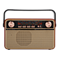 Miniatyrbilde 2 av 5: FM/AM/SW Radio Bærbar USB-lading Radiomottaker for U Disk Bluetooth Minnekort Hjem