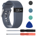 Miniatyrbild 1 av 4: Ersättningsarmband med metallspänne för Fitbit Charge HR