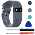 Miniatyrbilde 1 av 4: Reservearmbånd med metallspenne for Fitbit Charge HR