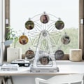 Miniatyrbild 1 av 8: Återanvändbar silikonform, Pariserhjul DIY-form för pyssel, Högkvalitativ silikon säkerställer hållbarhet och flexibilitet, Perfekt för att skapa harts
