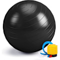Miniatyrbild 2 av 8: Snabbuppblåsbar Träningsboll, Anti-Sprick Stabilitets- & Balansboll För Fitness & Träning, Halkresistent Giftfritt Gummi, Perfekt För Core