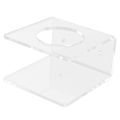 Miniatyrbild 7 av 7: LED-rörhållare i plast för kontorsutrymmen, transparenta rörklämmor ger stabilt och pålitligt grepp, idealiska för svärdvisning, akrylmaterial