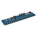 Miniatyrbild 5 av 5: IN14 PCB Blå USB-gränssnitt Hög precision DIY Glödlampa Digital Klockmodul