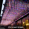 Pikkukuva 2 / 5: LED-valosarja, jääpuikot 4M/13ft 120LED tähtivalosarja häihin juhliin