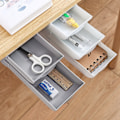 Miniatyrbillede 3 af 5: 2 stk. Skuffeskuffe til skrivebord, selvklæbende skuffeskuffe til blyanter, makeup-arrangør, skrivebordsskuffe skjult til kontor (22,3 x 9 x 3,5 cm)