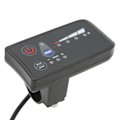 Miniatyrbild 4 av 8: Elektrisk Cykel Display Kontrollpanel, Universell Kompatibilitet Med Tydlig LED-Skärm, ABS-Hölje Erbjuder Robust Skydd Mot Väder och Vind