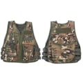 Miniatyrbillede 3 af 5: Børne camouflage vest med multi lomme til kamp udendørs jagt spil (CP camouflage S)
