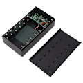 Pikkukuva 8 / 8: L12 Nopea latausversio DIY Power Bank -sarja 12 18650 akkukotelo 22,5 W langallinen 15 W langatonMusta